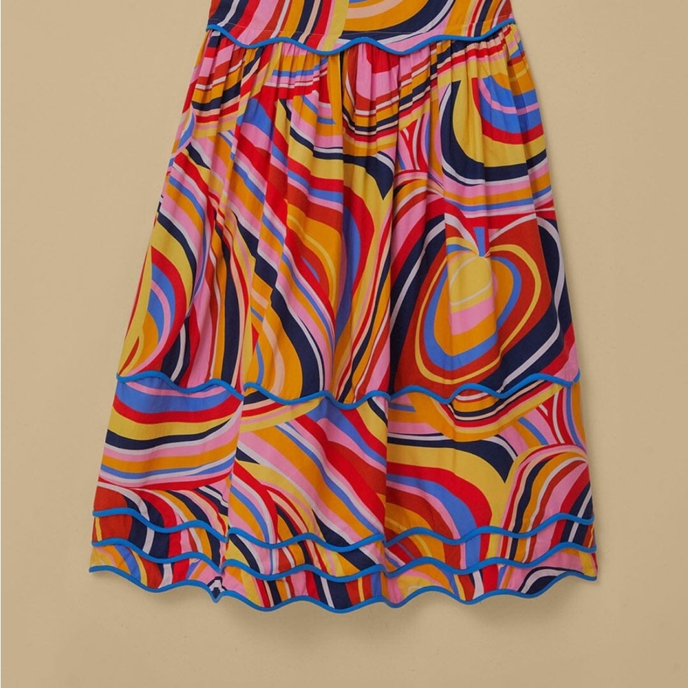 Farm Rio Colorwaves Two-Piece Set xxs - Picture 8 of 13